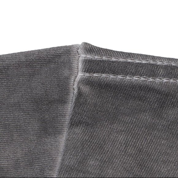 Thug Club Grey Distressed T Shirt With Minimalist Design - Picture 8 of 8